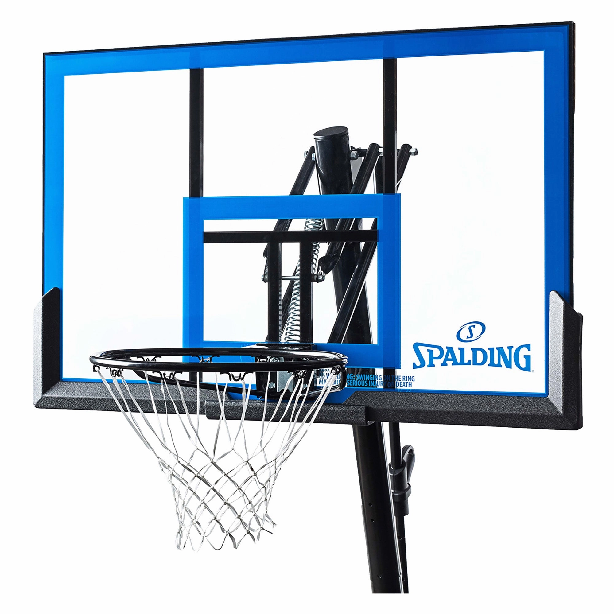 48 Inch Acrylic Pro Glide Advanced Lift Portable Basketball System