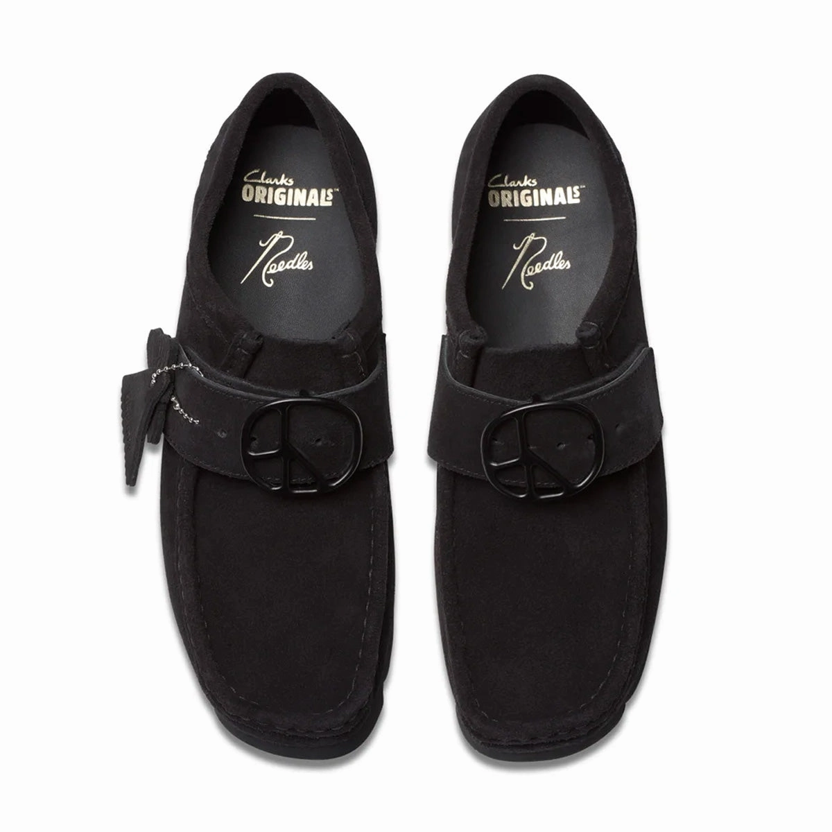   NEEDLES Walla Strap Low 'Black Suede'
