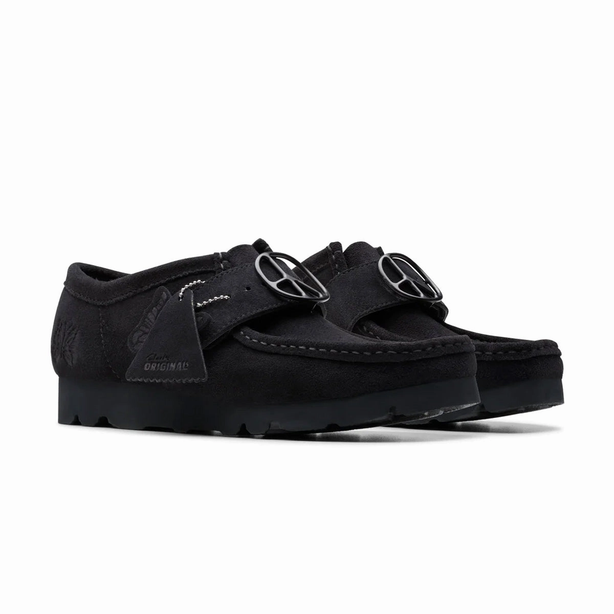   NEEDLES Walla Strap Low 'Black Suede'