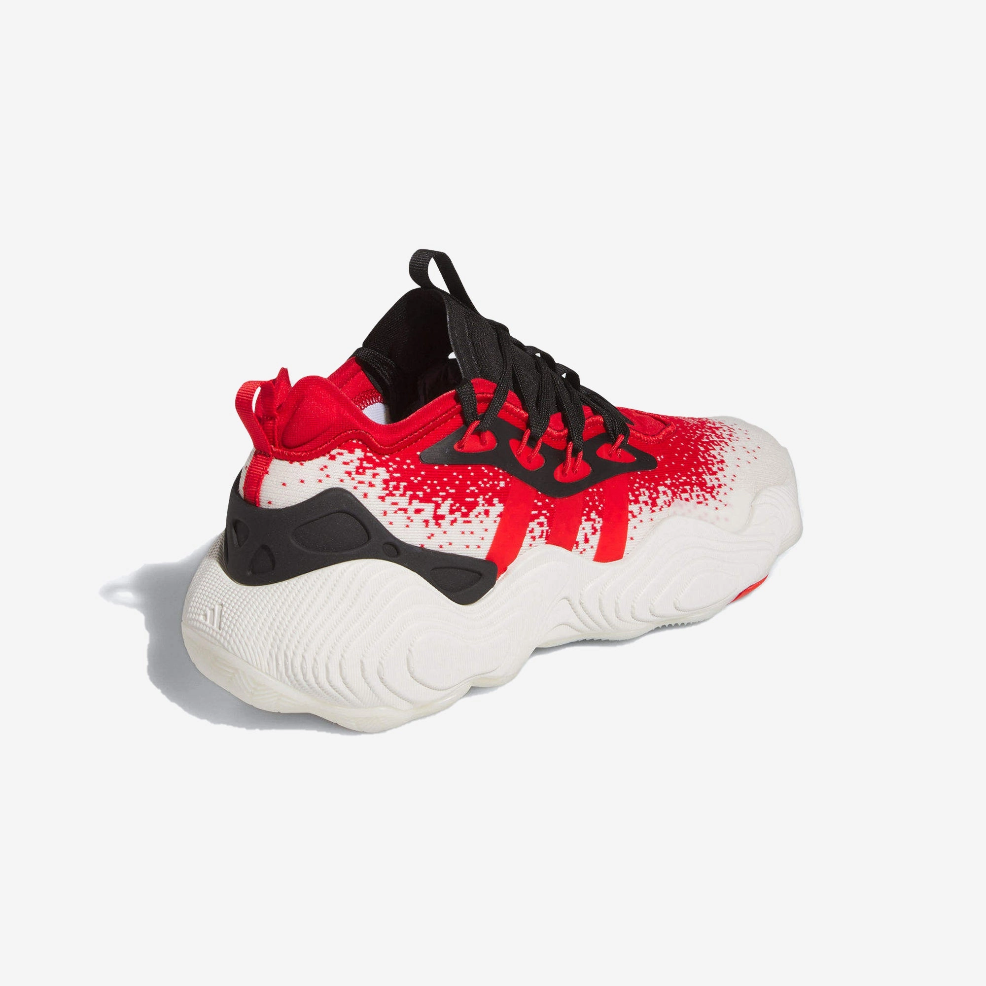 Adidas | TRAE YOUNG 3  { OFF WHITE/RED/CORE BLACK