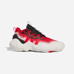 Adidas | TRAE YOUNG 3  { OFF WHITE/RED/CORE BLACK