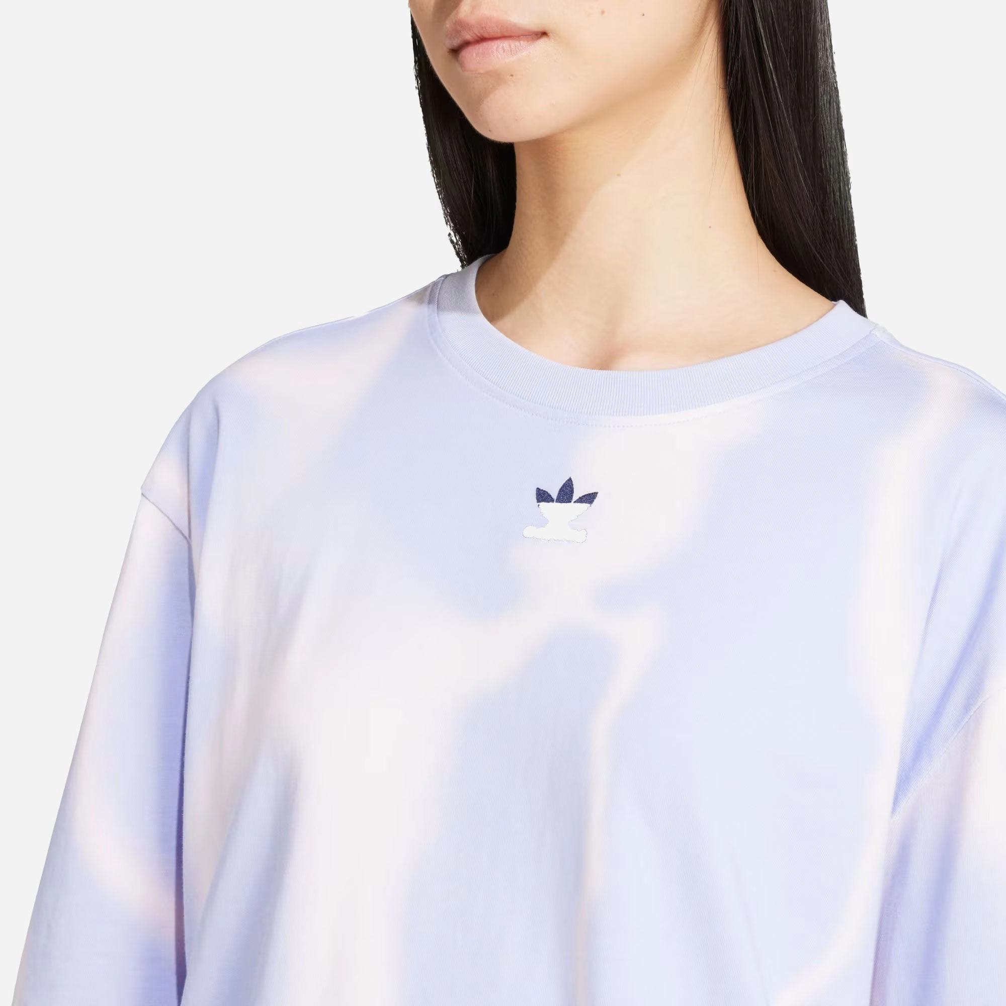 Adidas Originals | DYE ALLOVER PRINT TEE  { VIOLET TONE
