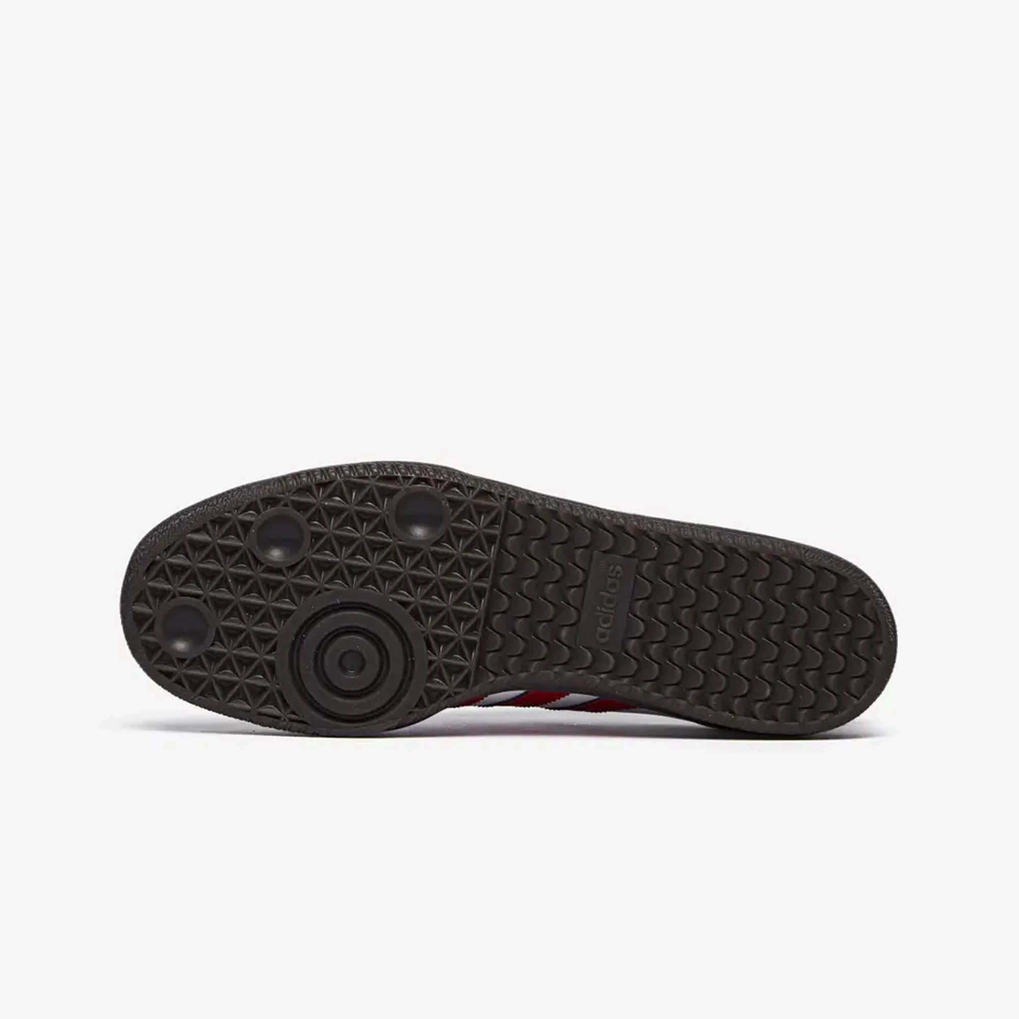 Adidas Originals | SAMBA OG  { CLOUD WHITE/BETTER SCARLET/SUPPLIER COLOUR
