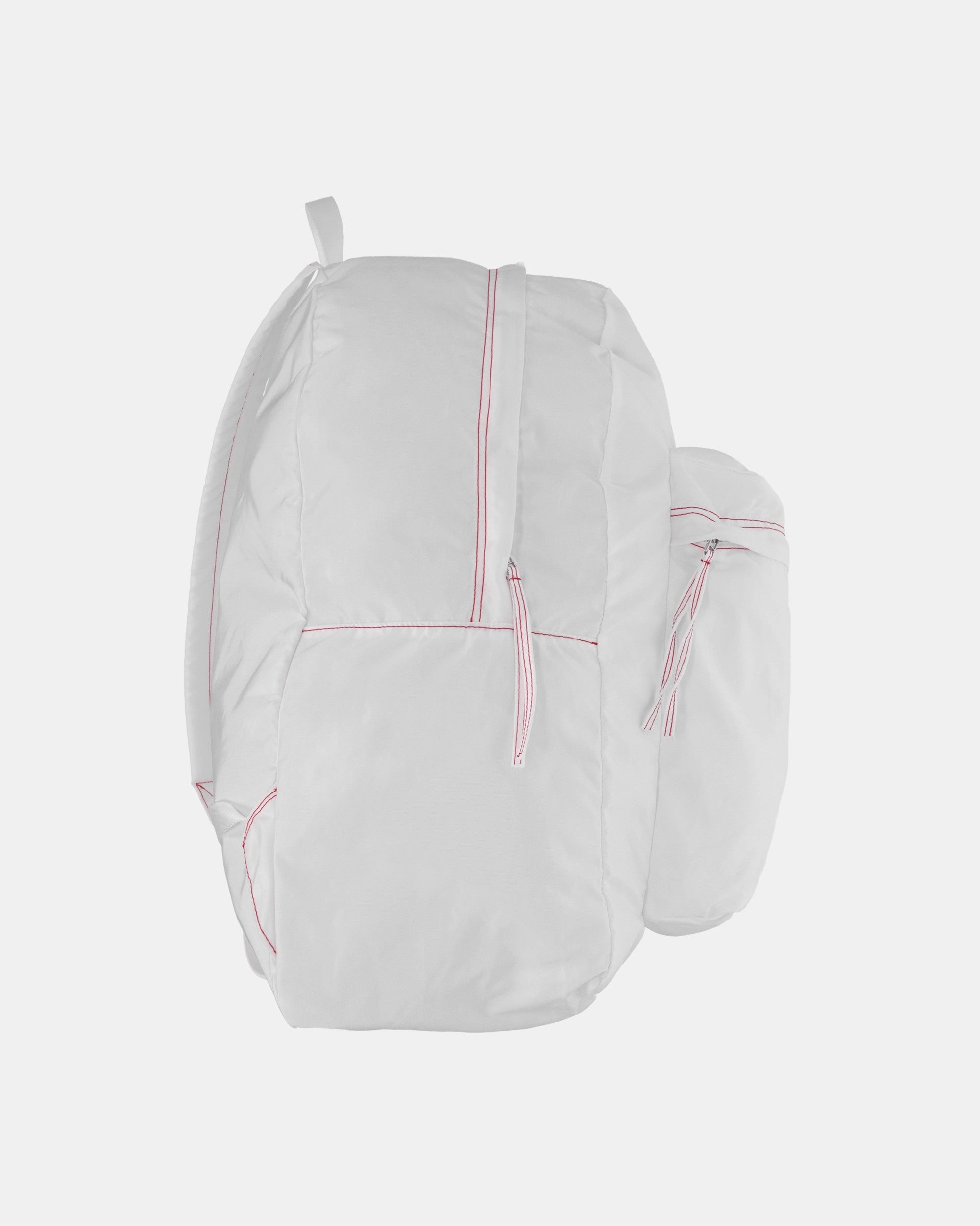 Airbag Embossed Backpack White