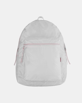Airbag Embossed Backpack White