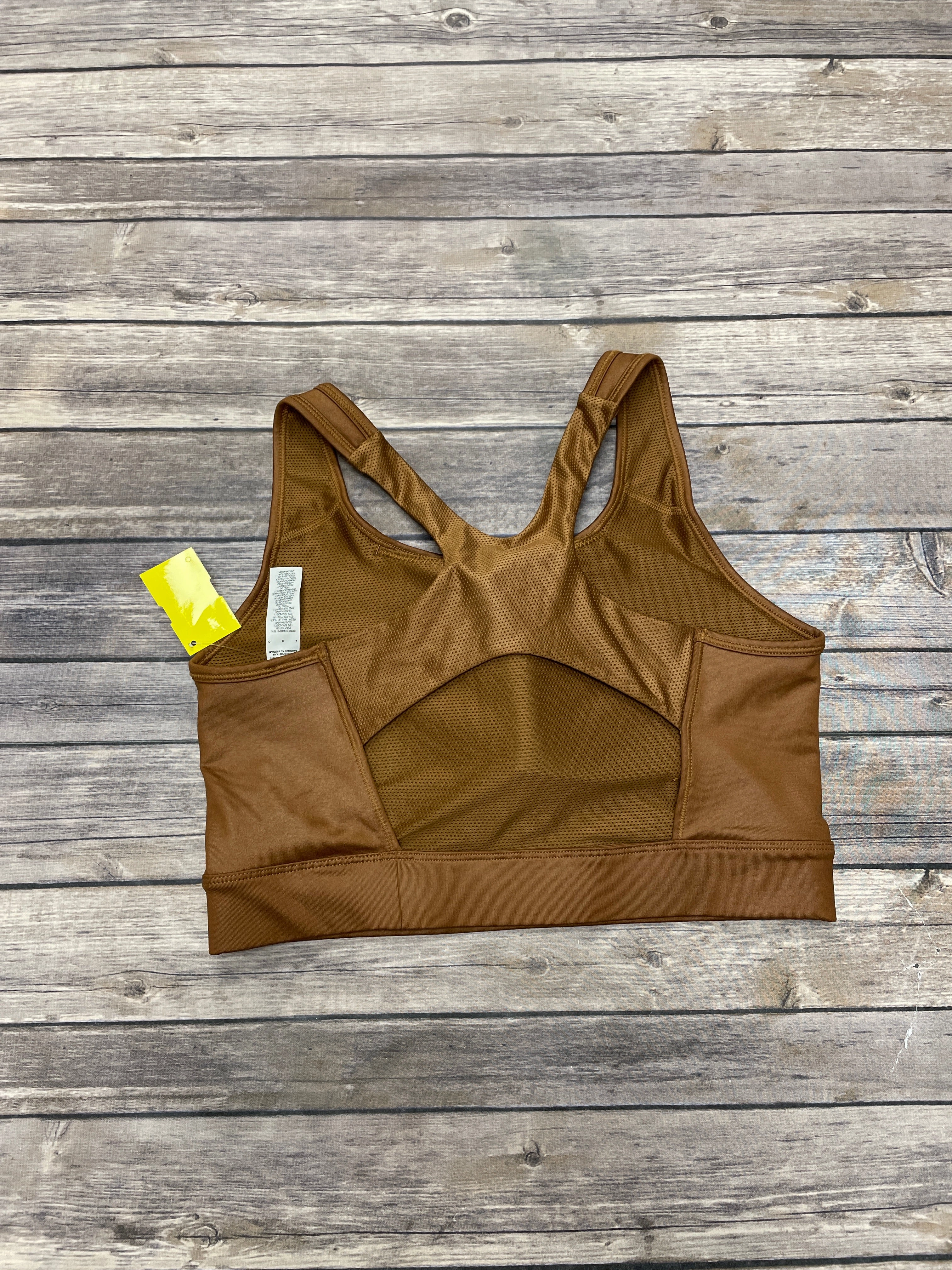 Athletic Bra By Nike In Brown. Size: L