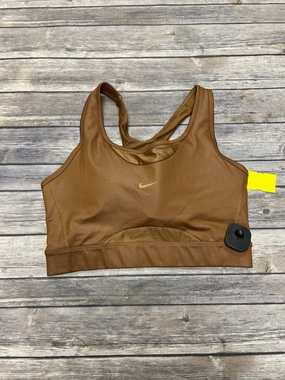 Athletic Bra By Nike In Brown. Size: L