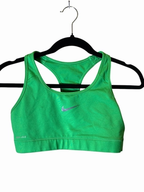 Athletic Bra By Nike In Green. Size: M