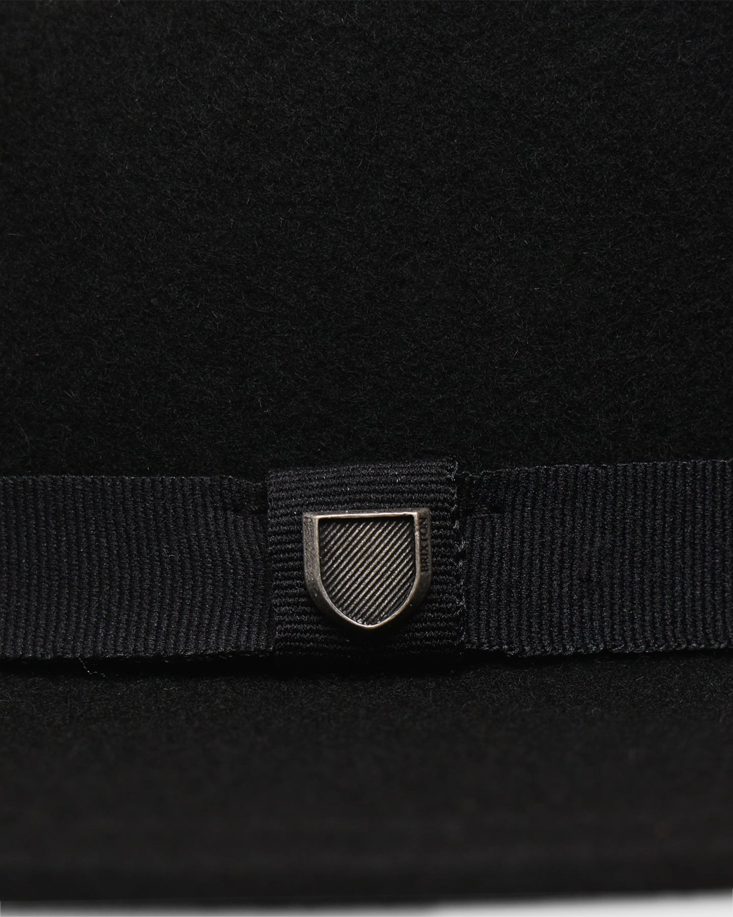 Brixton Messer Packable Fedora Black/Black