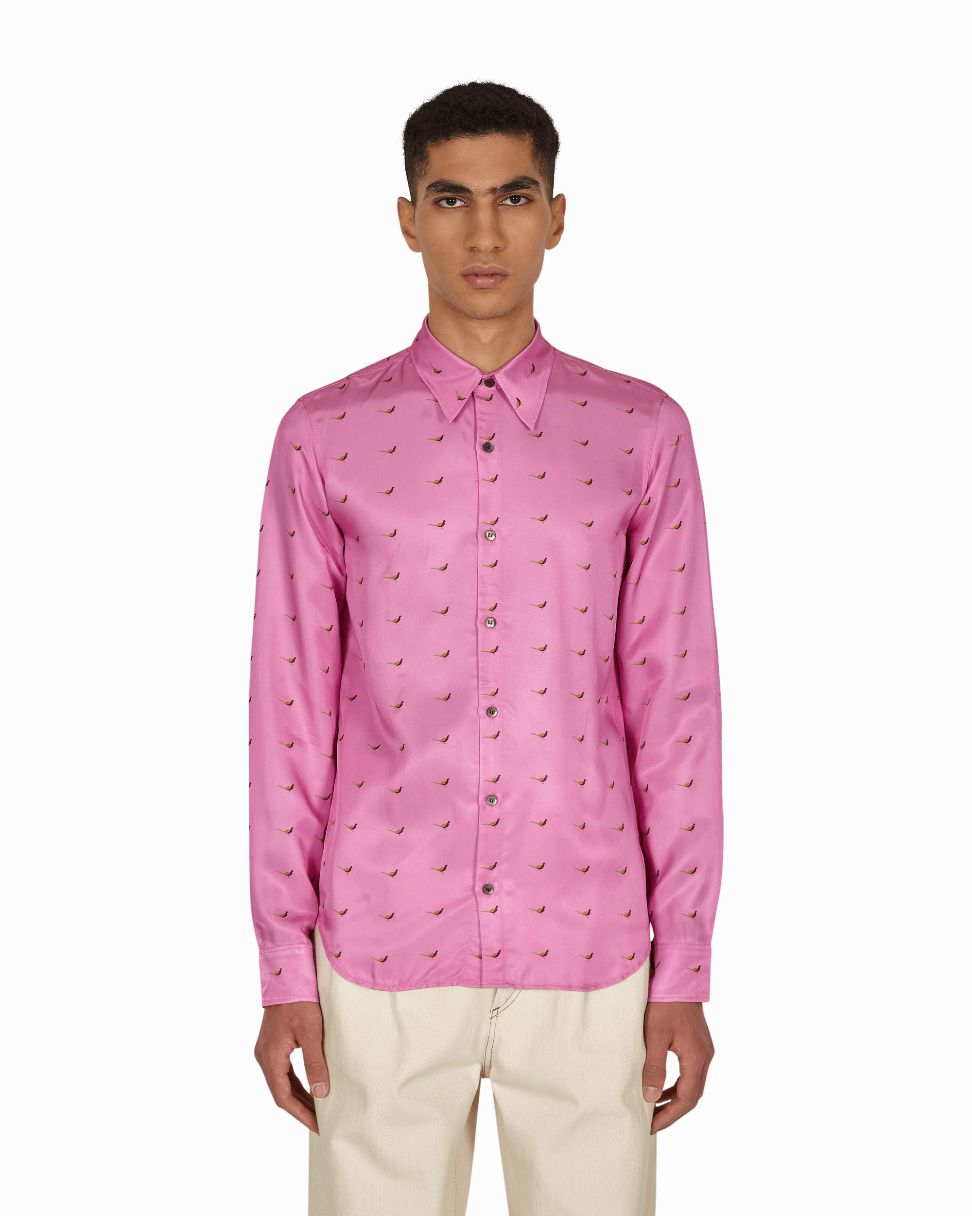 Chaine Long Sleeve Shirt Pink