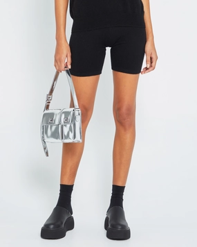 Cici Cashmere Biker Shorts
