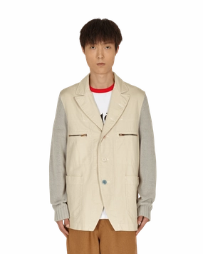 Cotton Blazer White