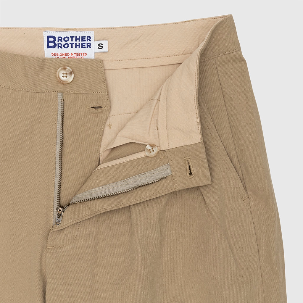 DOUBLE PLEATED TROUSER