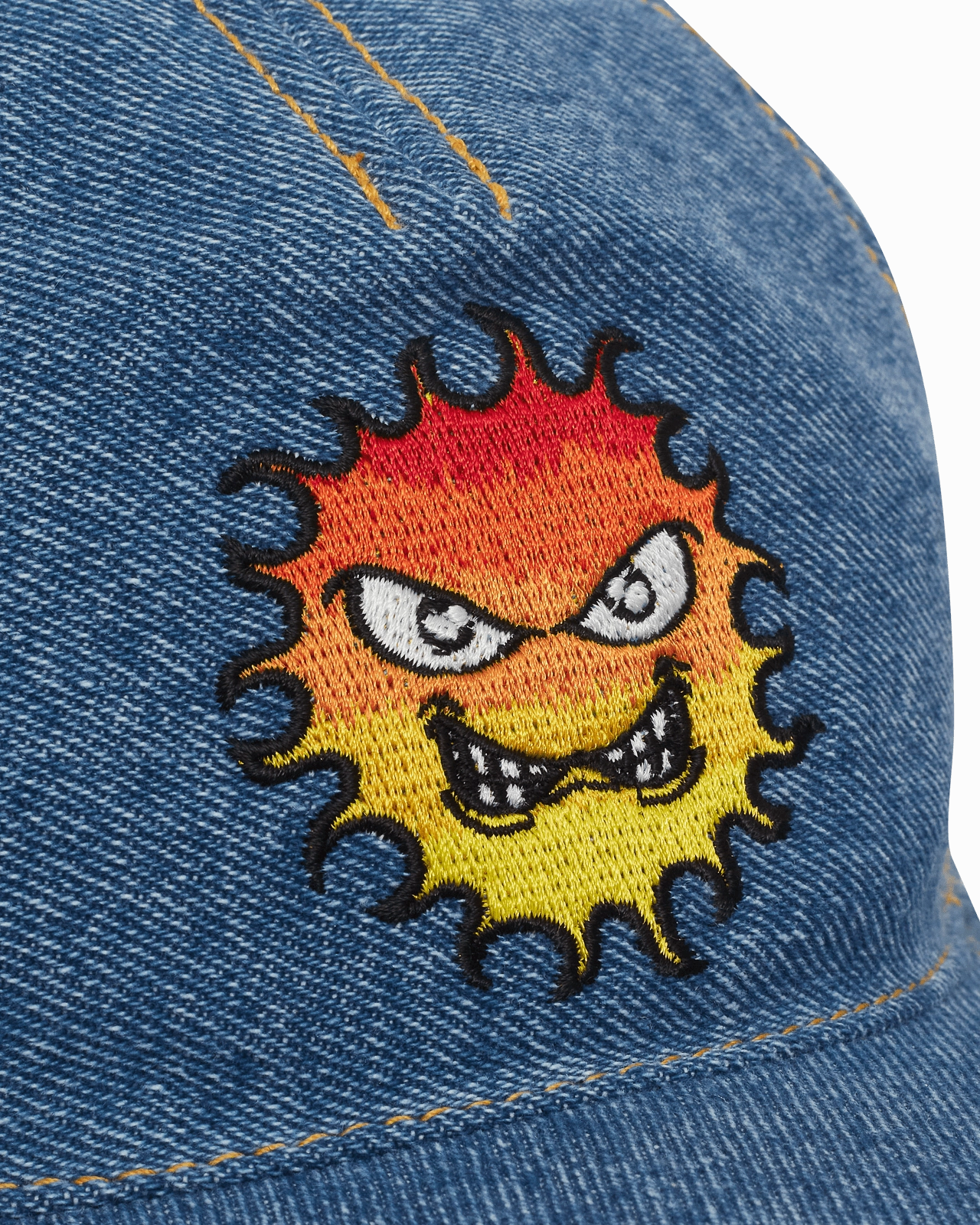 Embroidered Logo Cap Blue