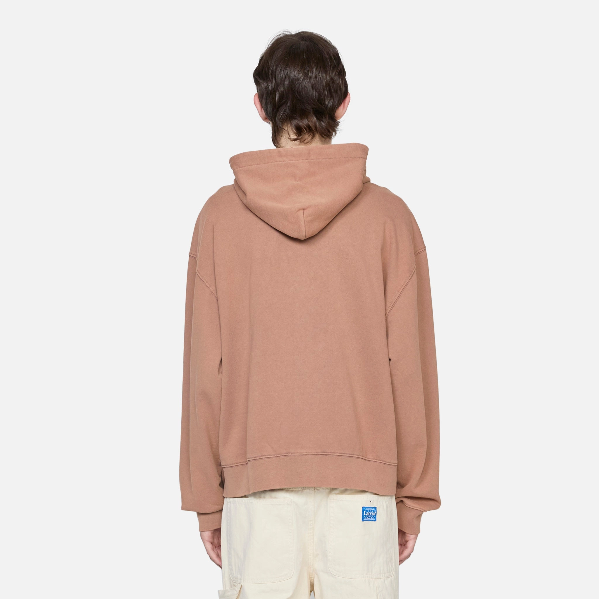 Eri Zip Up Hoodie Knit Brown