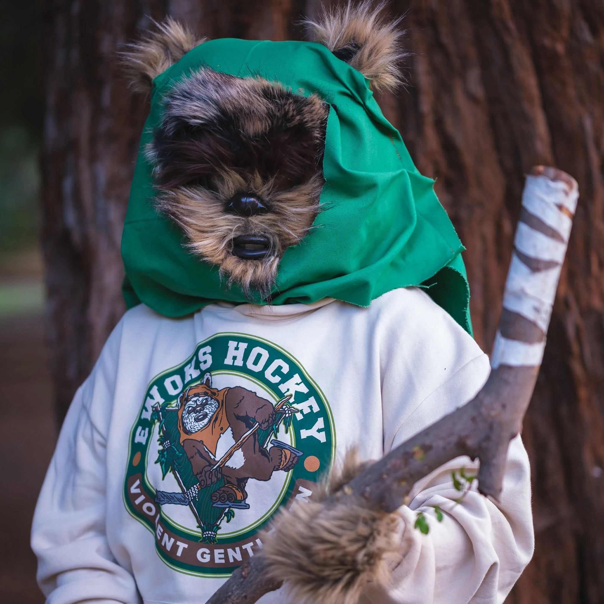 Ewoks Hockey Pullover Hood