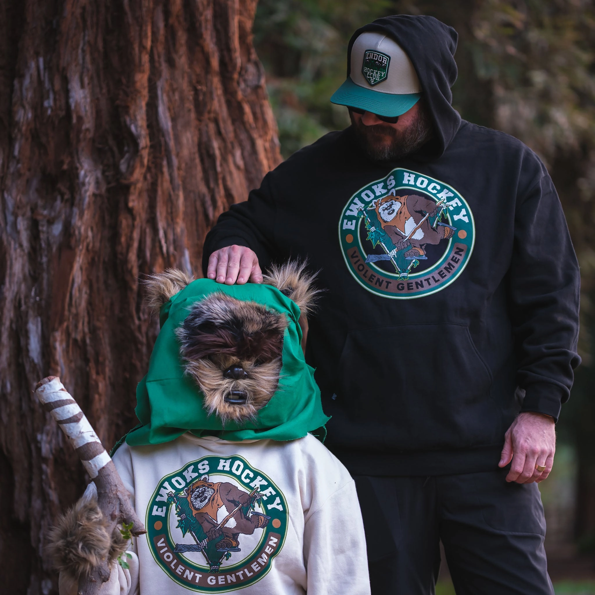 Ewoks Hockey Pullover Hood