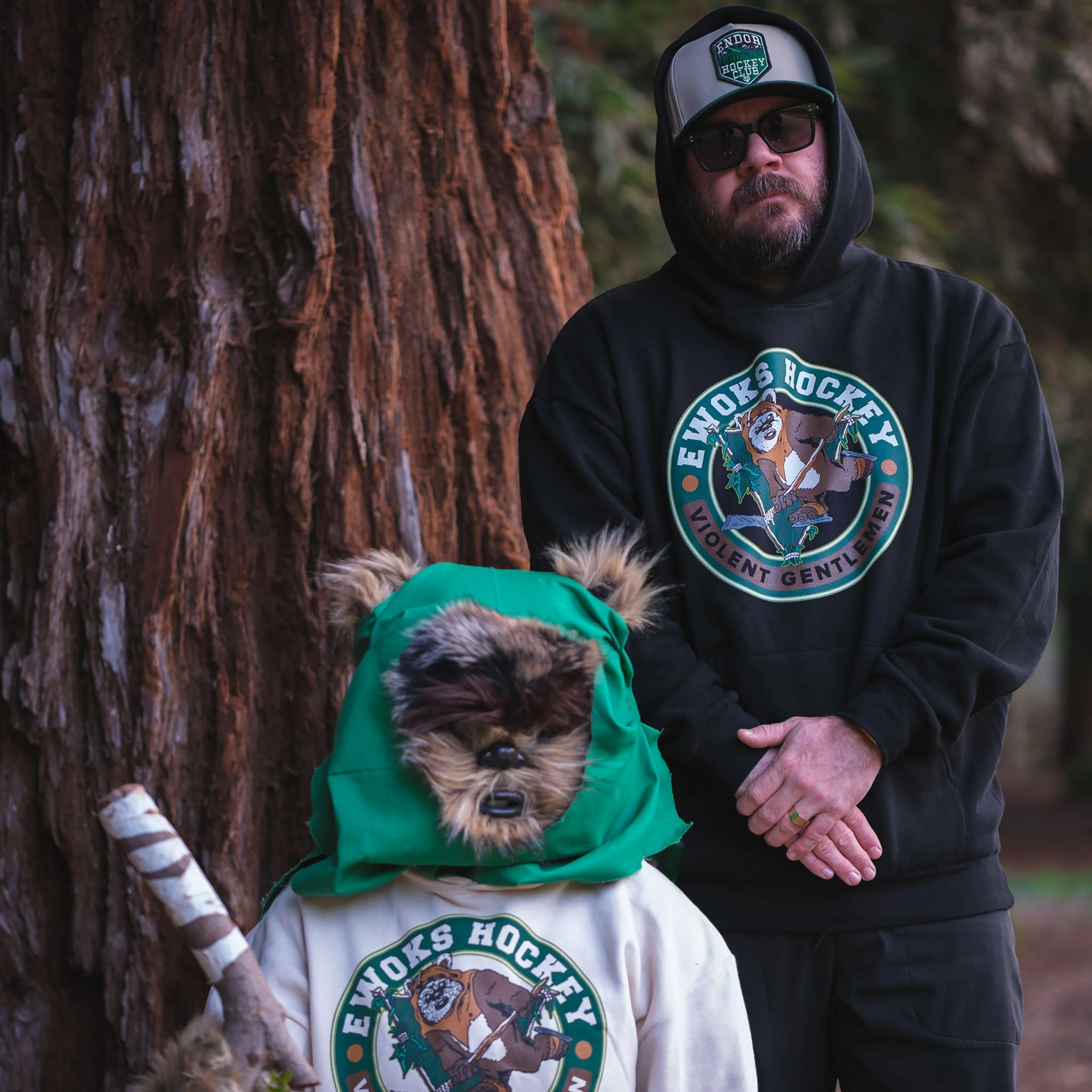 Ewoks Hockey Pullover Hood