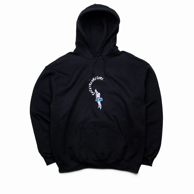 Fucking Awesome Mouth Girl Hoodie - Black