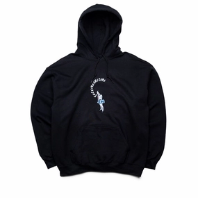 Fucking Awesome Mouth Girl Hoodie - Black