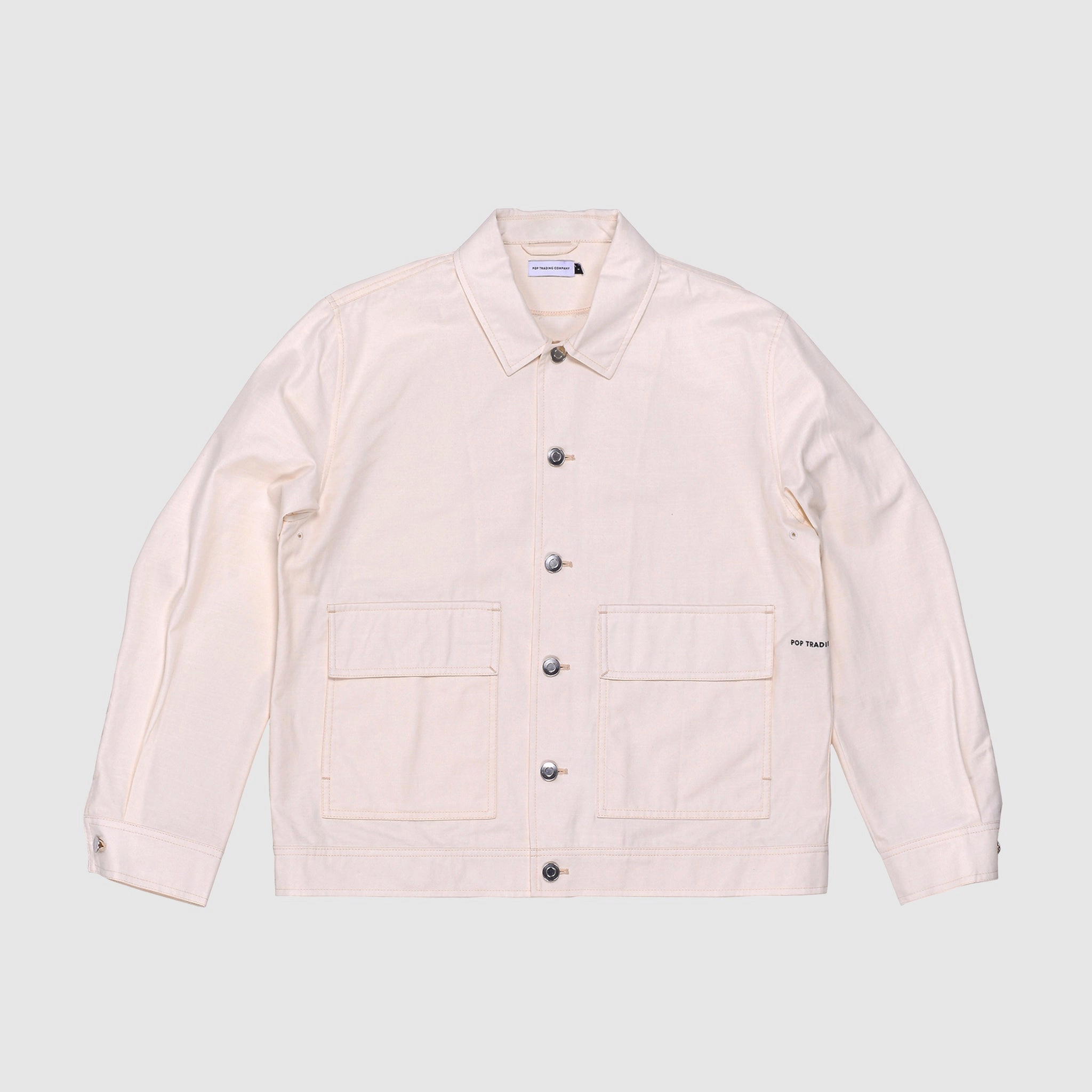 FULL BUTTON LINEN JACKET