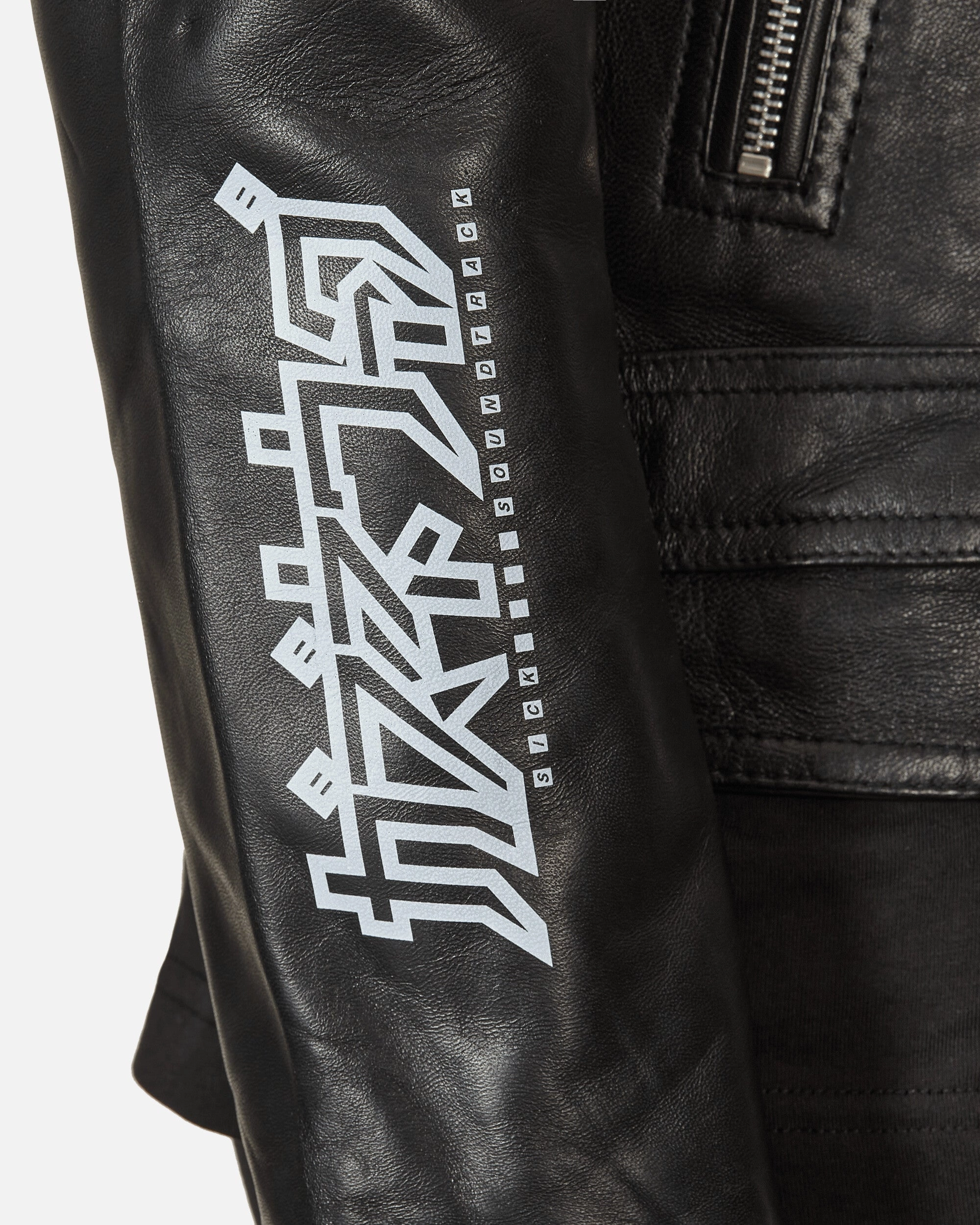 Gaznevada Leather Jacket Black