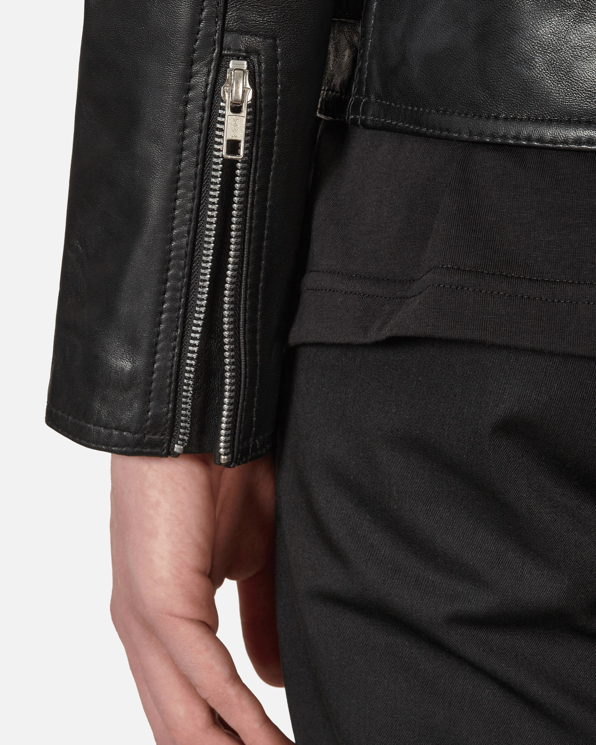 Gaznevada Leather Jacket Black
