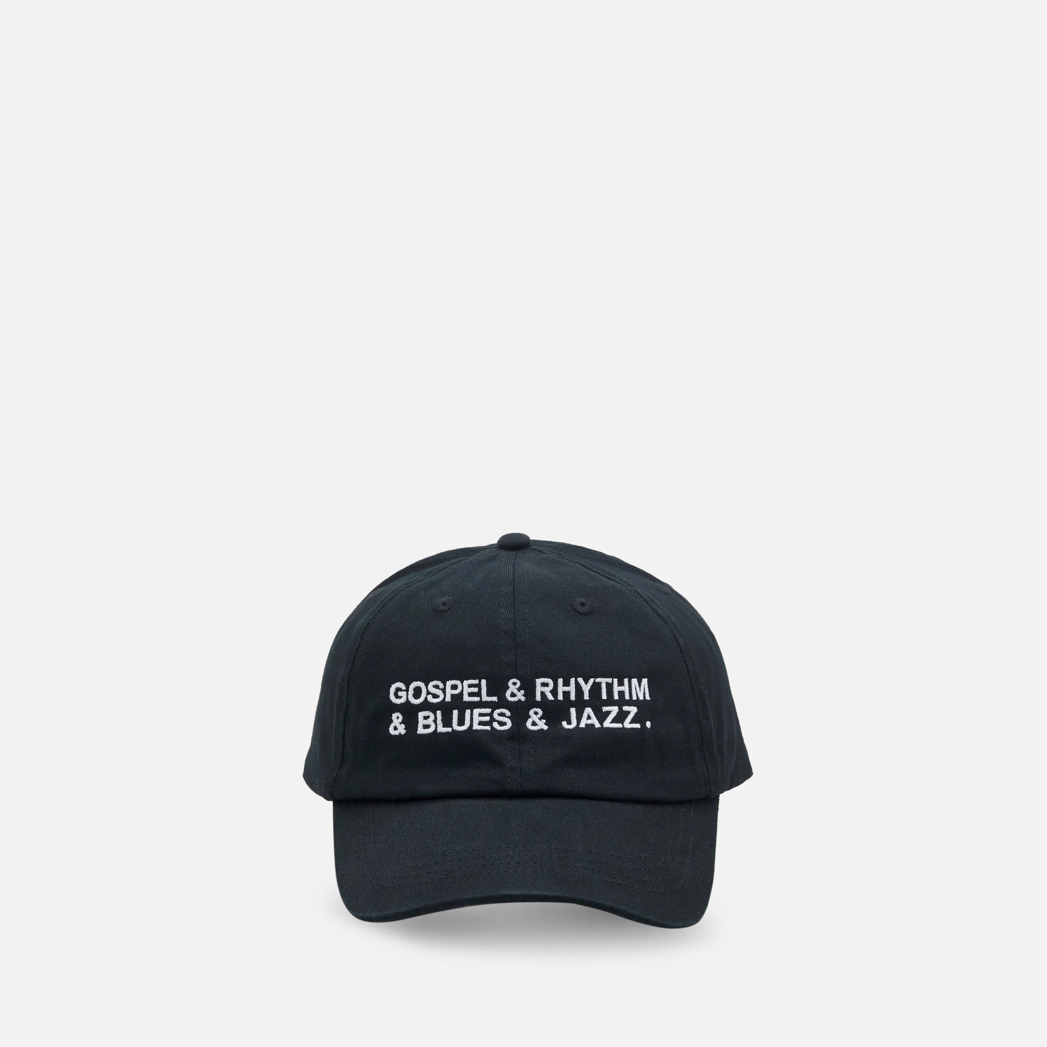 Gospel & Rhythm & Blues & Jazz Cap Black