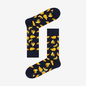Happy Socks | BANANA SOCK  { NAVY