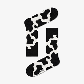 Happy Socks | COW SOCK  { BLACK/WHITE