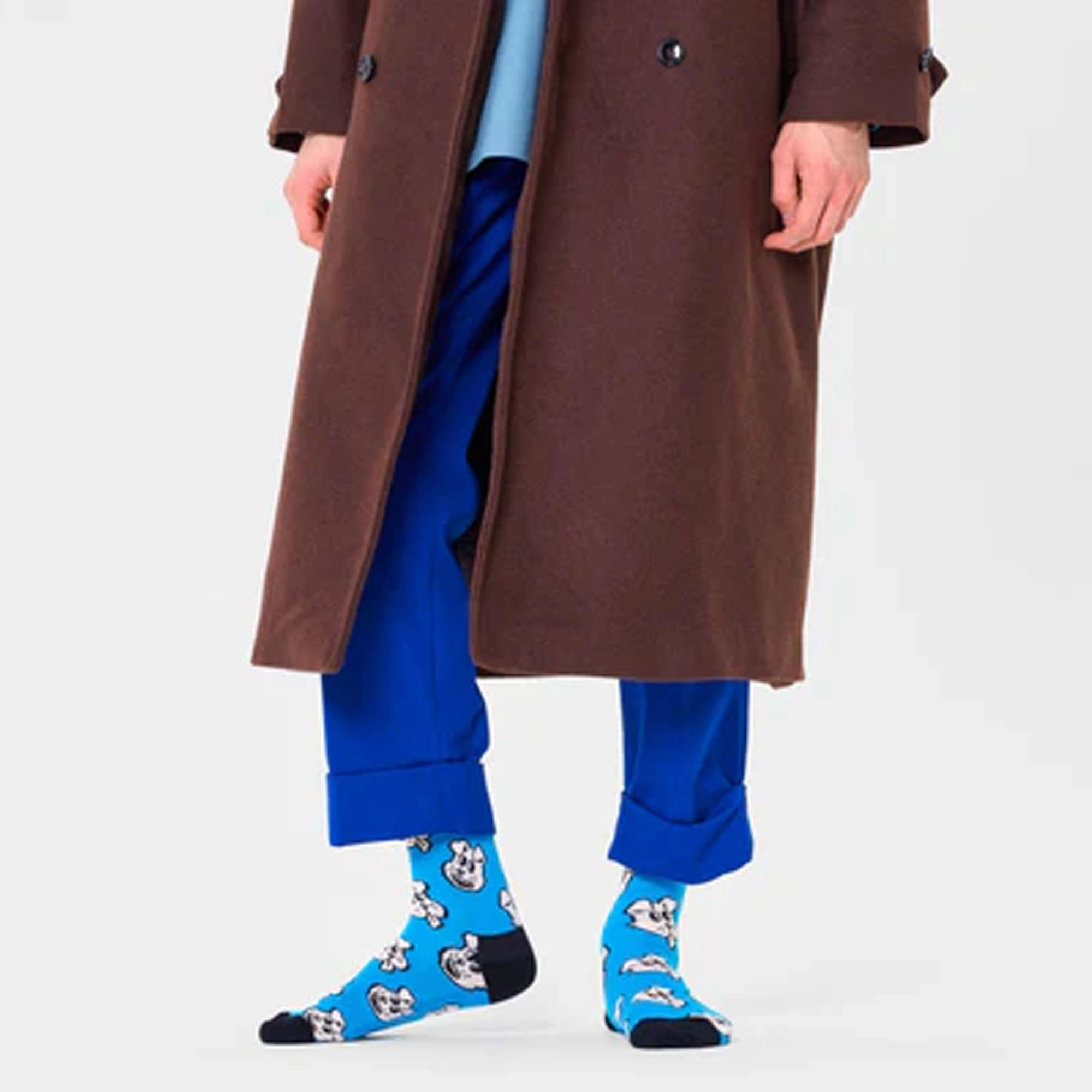 Happy Socks | DOGGO SOCK  { TURQUOISE