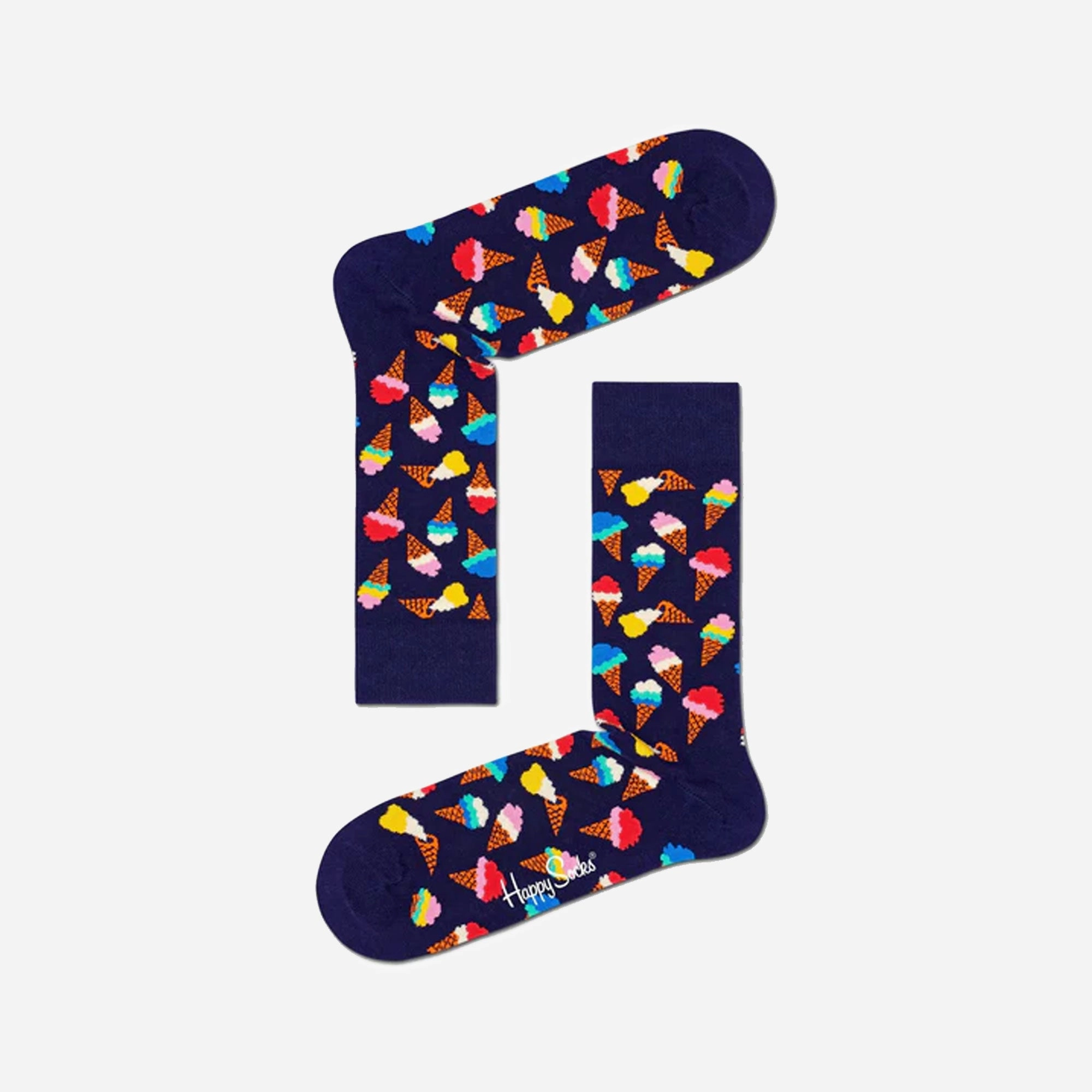 Happy Socks | ICE CREAM SOCK  { NAVY