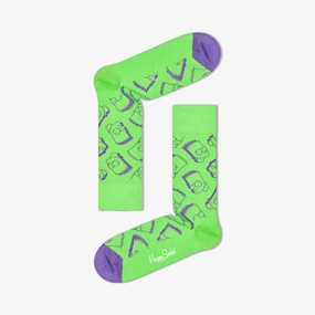 Happy Socks | THE SIMPSONS 2-PACK GIFT SET  { GREEN/BLACK