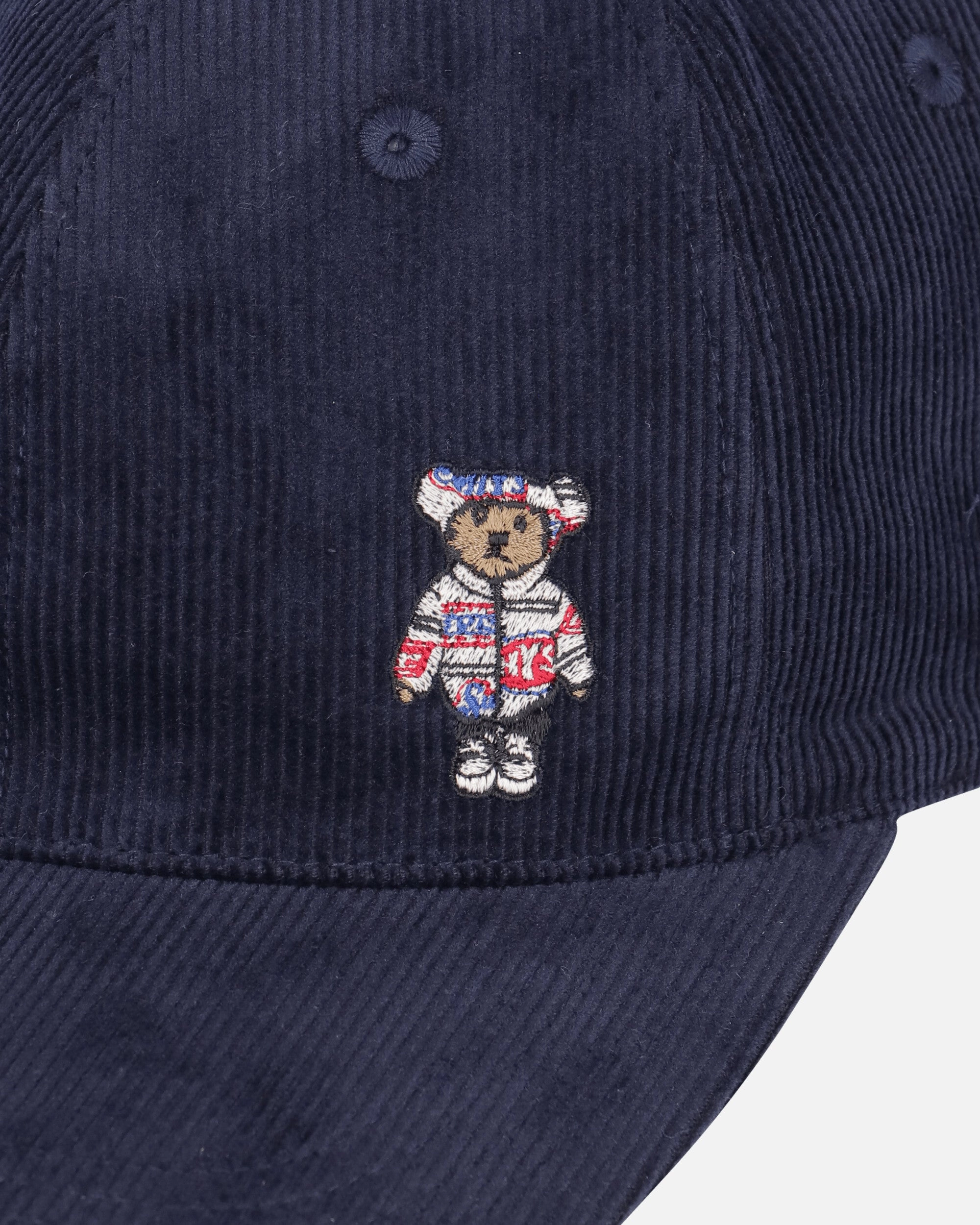 Hysteric Teddy Embroidered Cap Navy