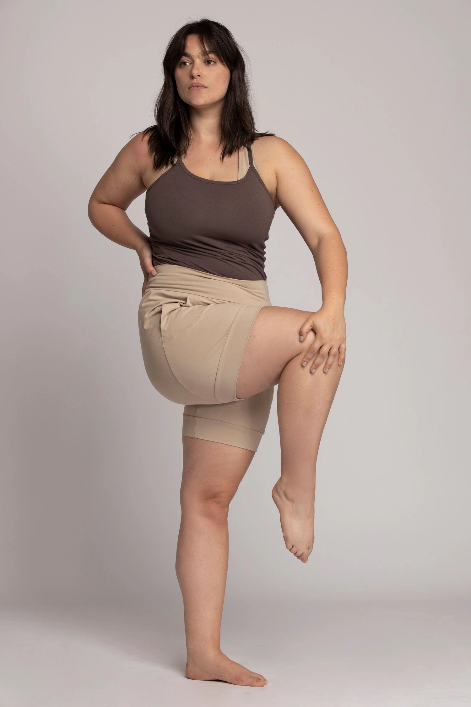 I'mPerfect Organic Cotton Slouchy Shorts 25%off