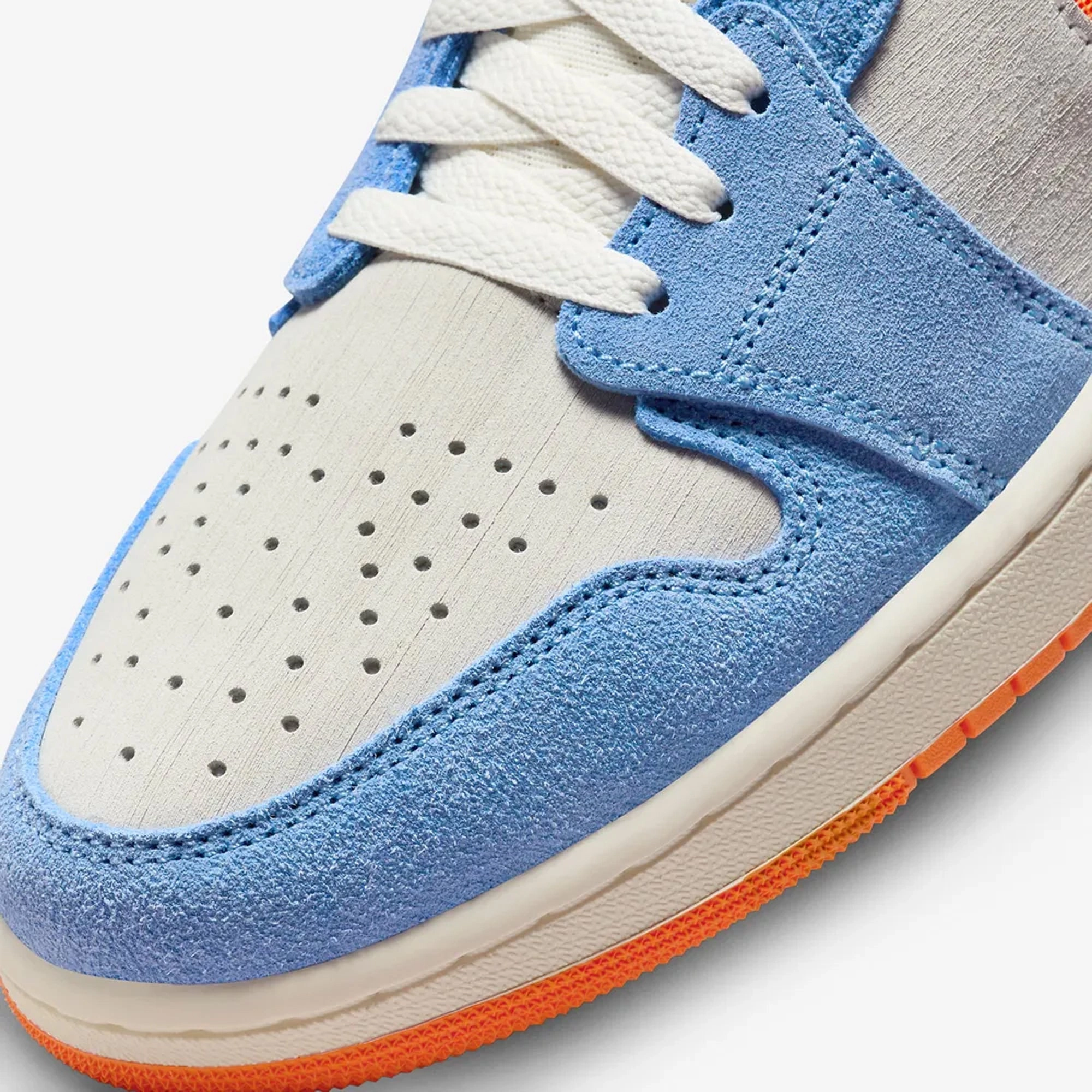 Jordan | AIR JORDAN 1 ZOOM CMFT 2  { SAIL/ALPHA ORANGE-ROYAL PULSE
