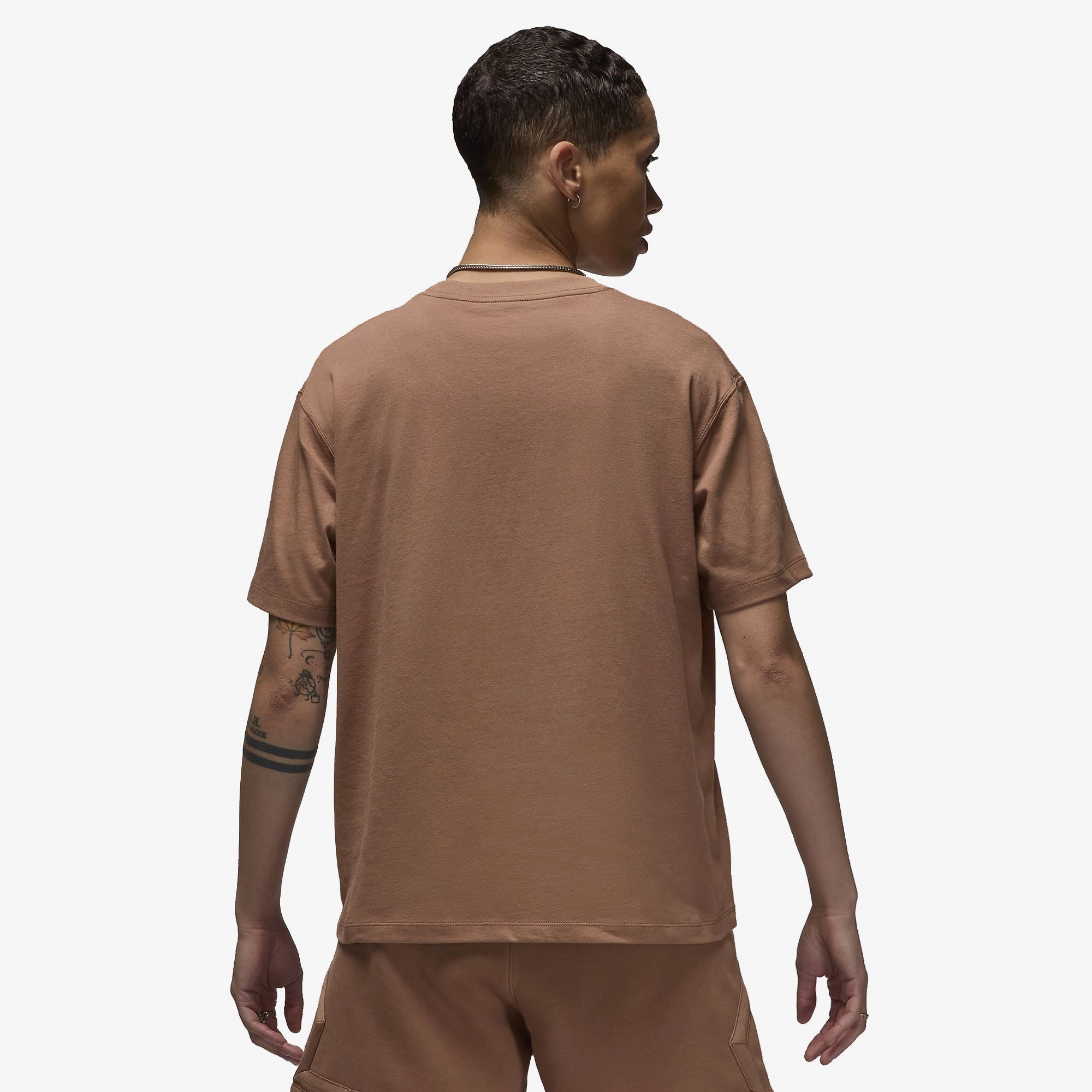JORDAN | ESSENTIAL TOP { ARCHAEO BROWN/WHITE