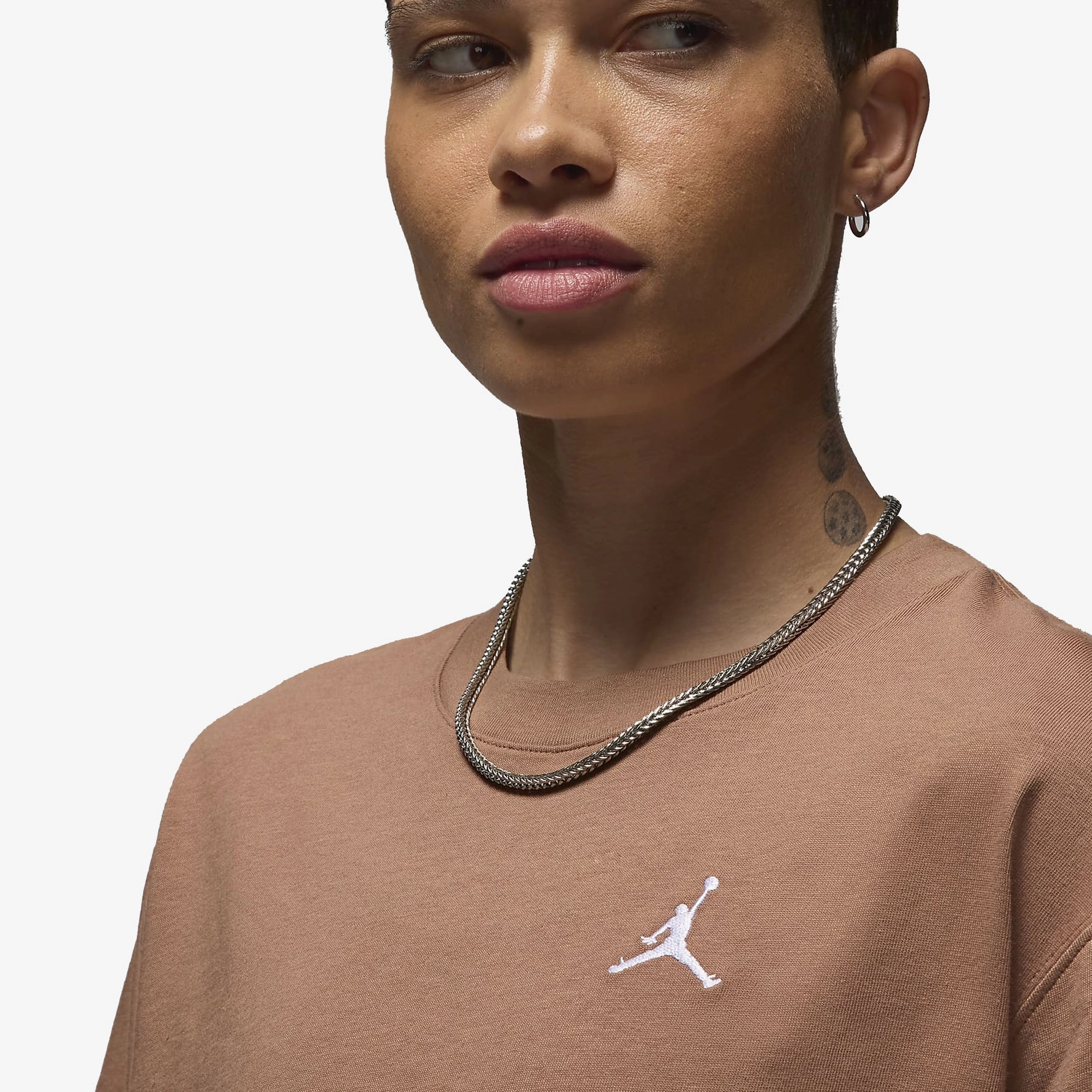 JORDAN | ESSENTIAL TOP { ARCHAEO BROWN/WHITE