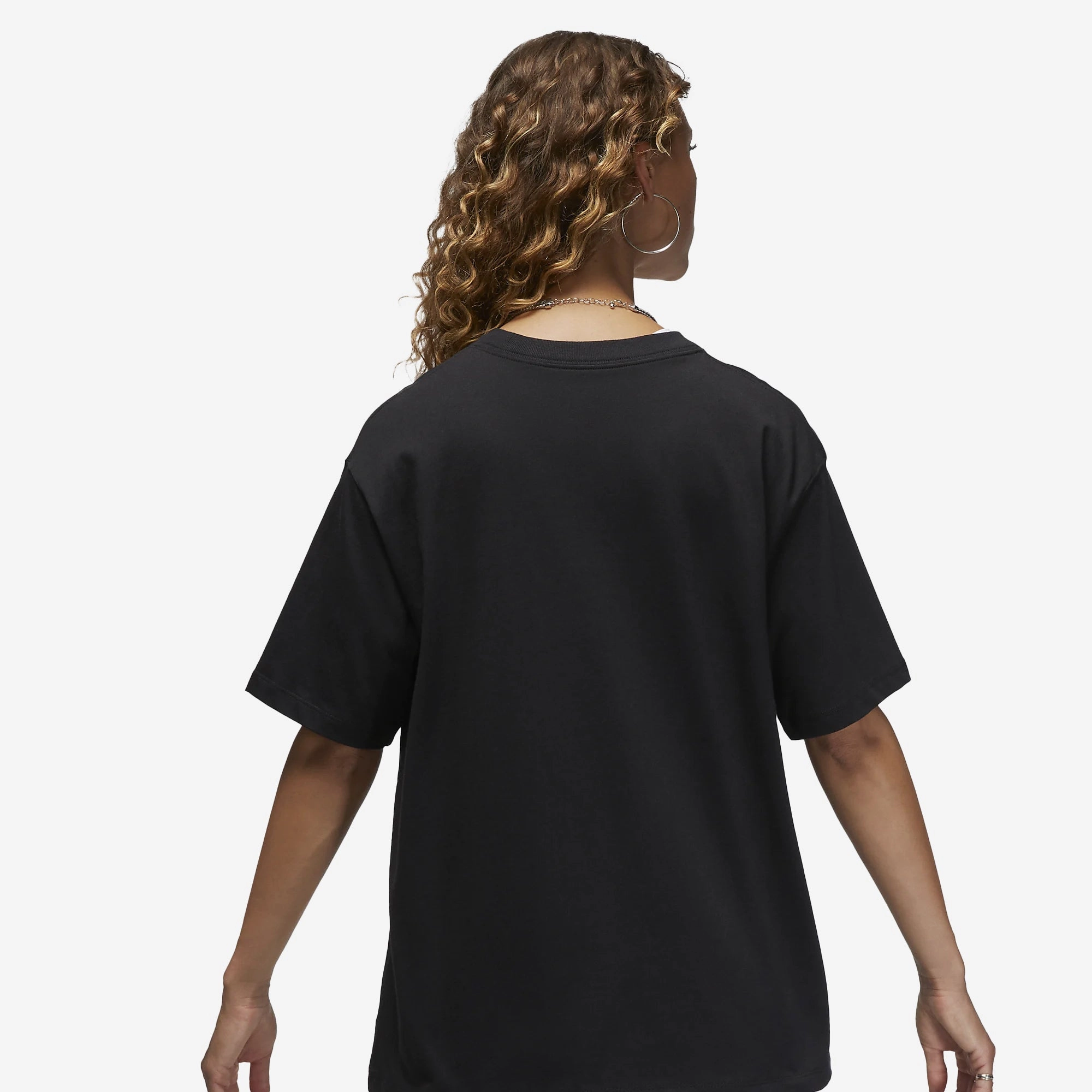 Jordan | ESSENTIALS TOP  { BLACK