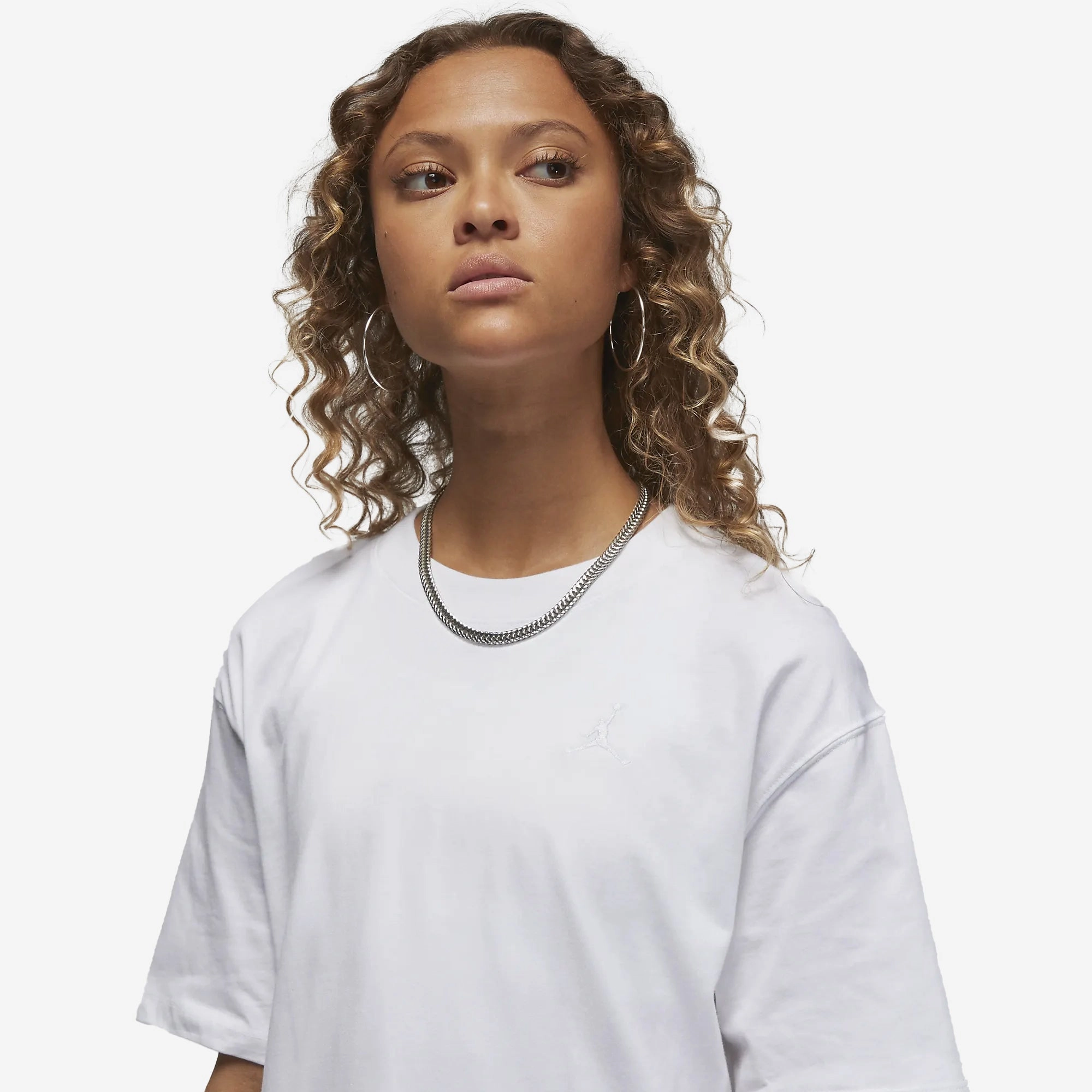 Jordan | ESSENTIALS TOP  { WHITE