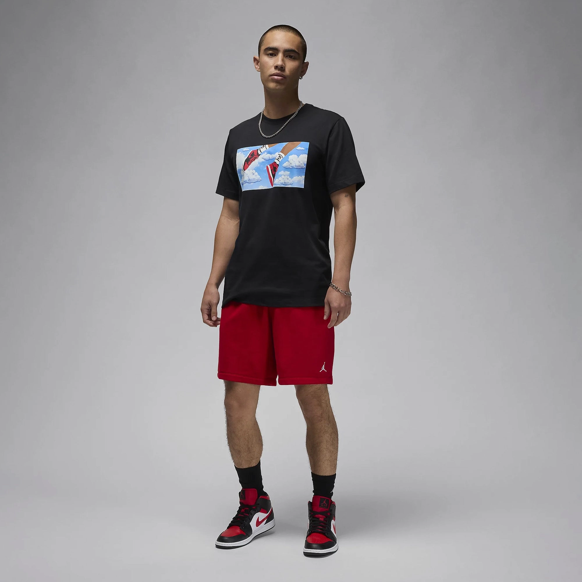 JORDAN | FLIGHT ESSENTIALS { BLACK/WHITE