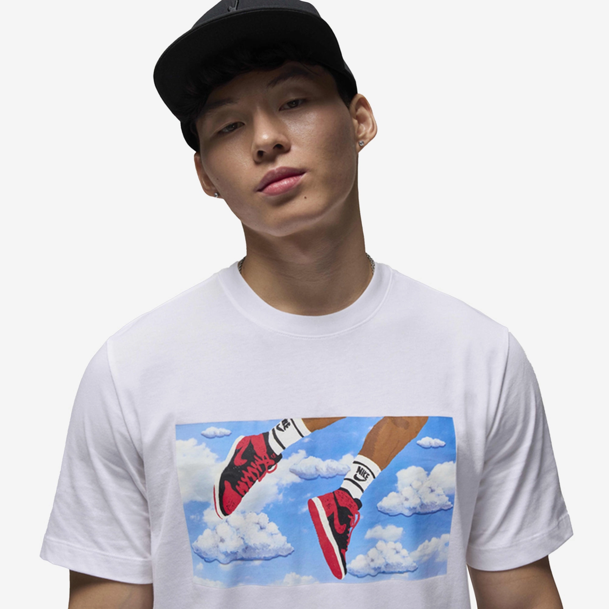 JORDAN | FLIGHT ESSENTIALS { WHITE/BLACK