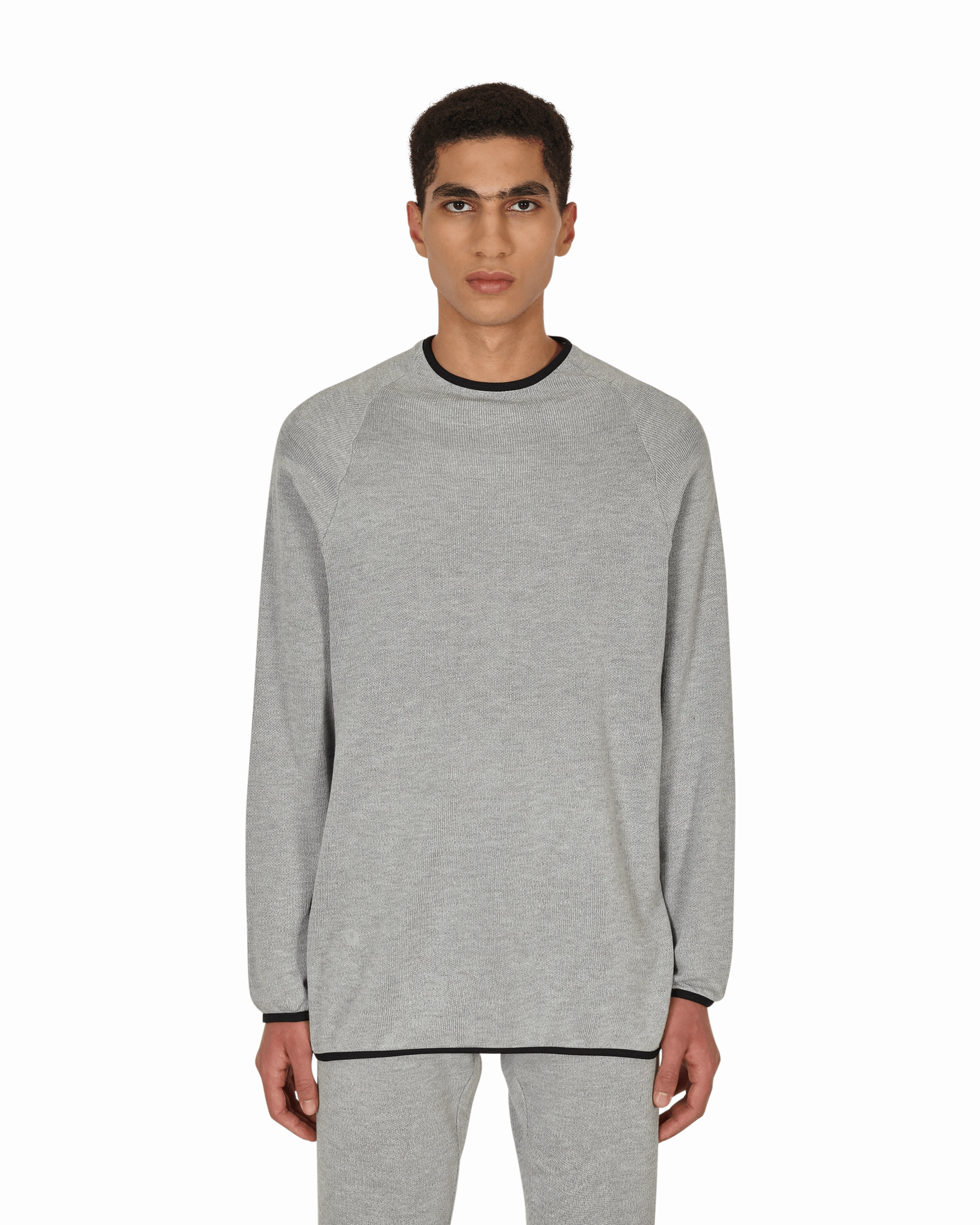 Knitted Underlayer Top Grey