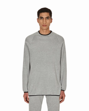 Knitted Underlayer Top Grey