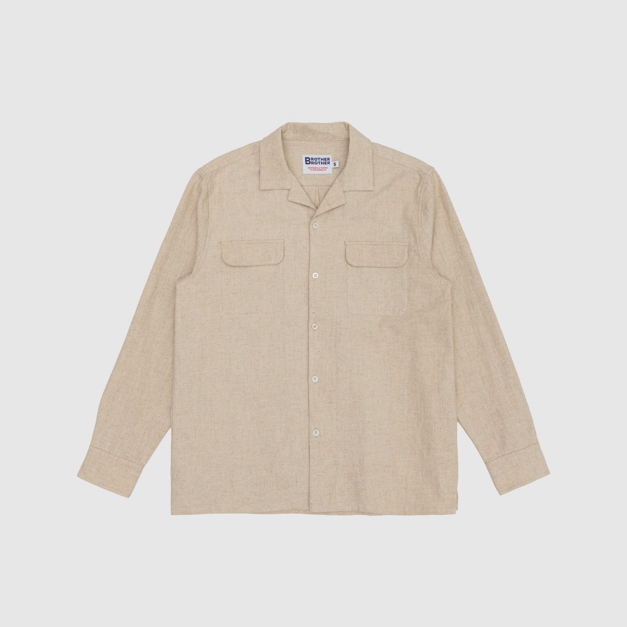LS CAMP COLLAR SHIRT