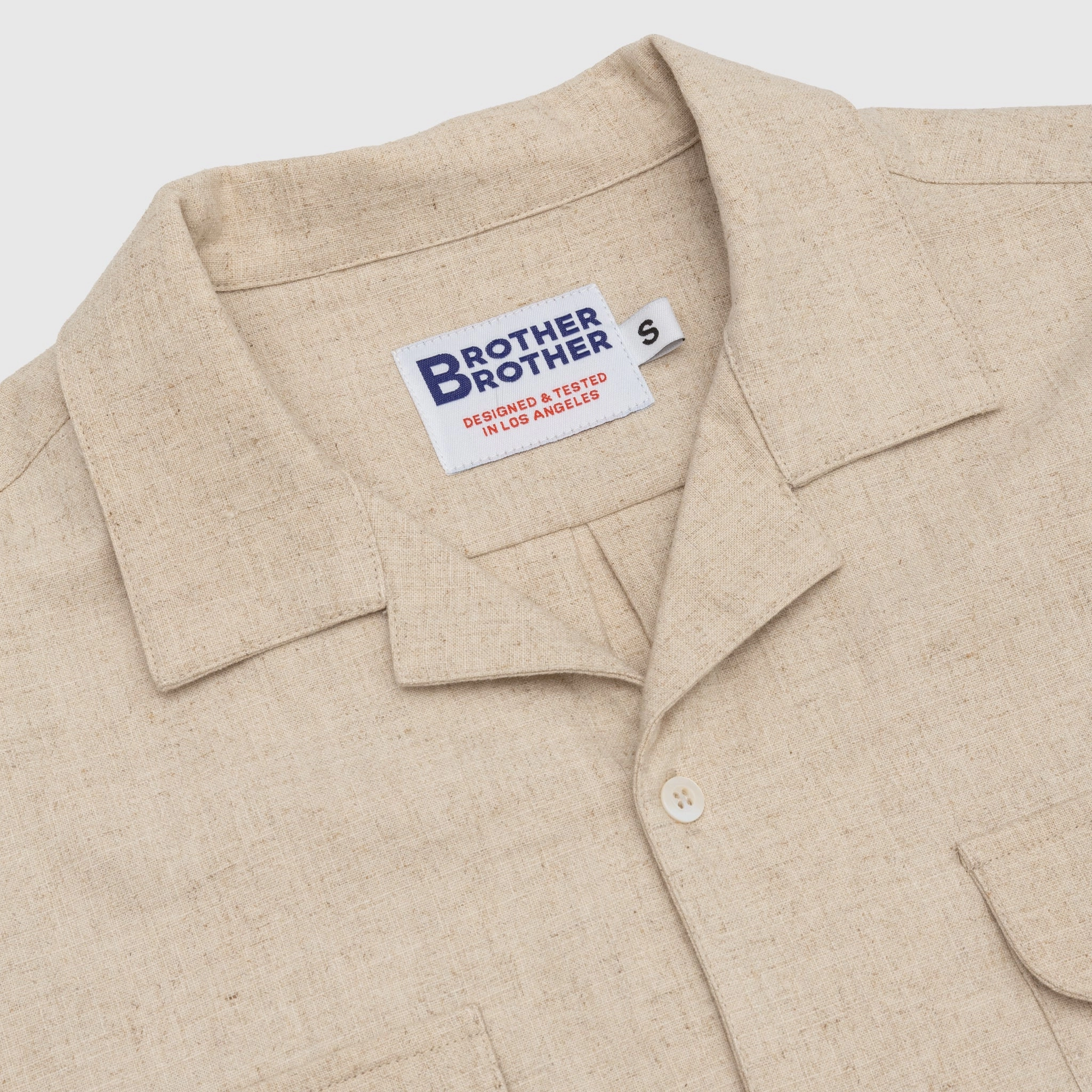 LS CAMP COLLAR SHIRT