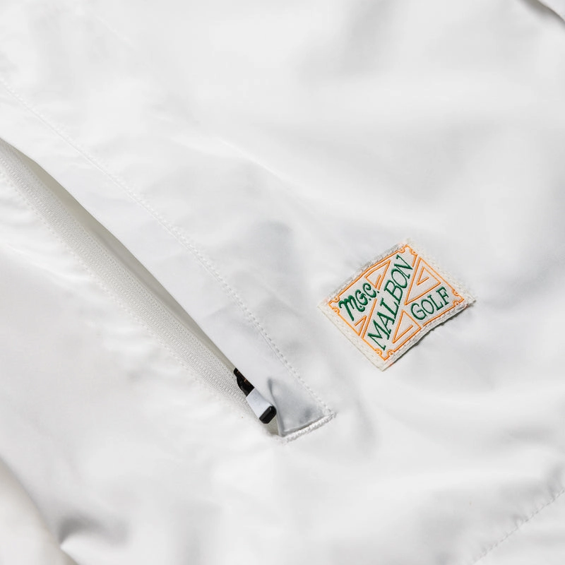 Malbon Golf Costanzo Windbreaker - White