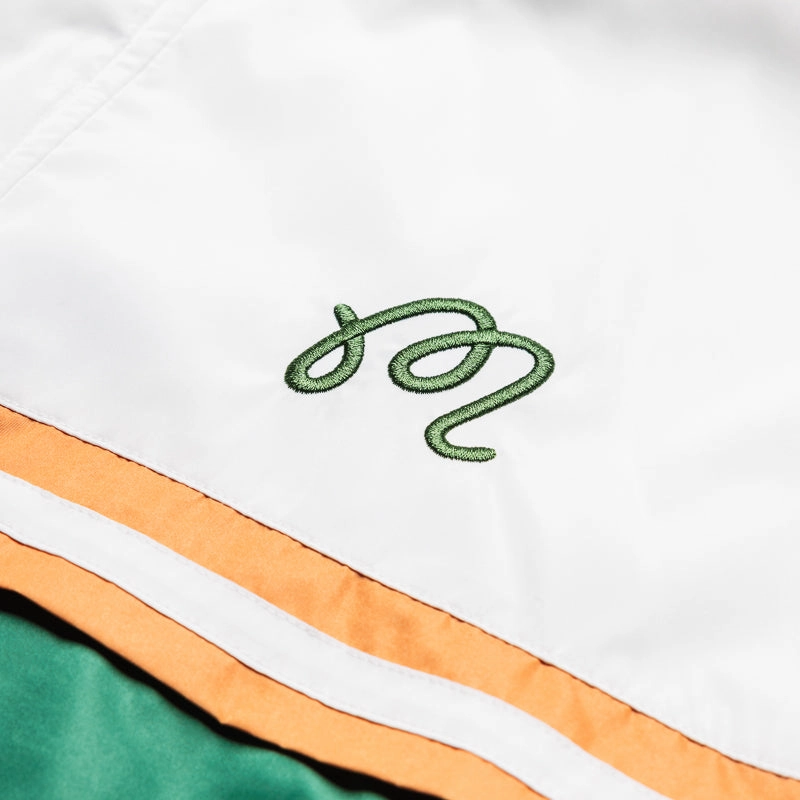 Malbon Golf Costanzo Windbreaker - White