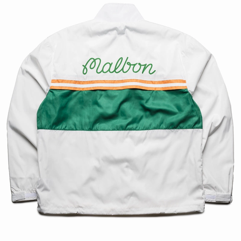Malbon Golf Costanzo Windbreaker - White