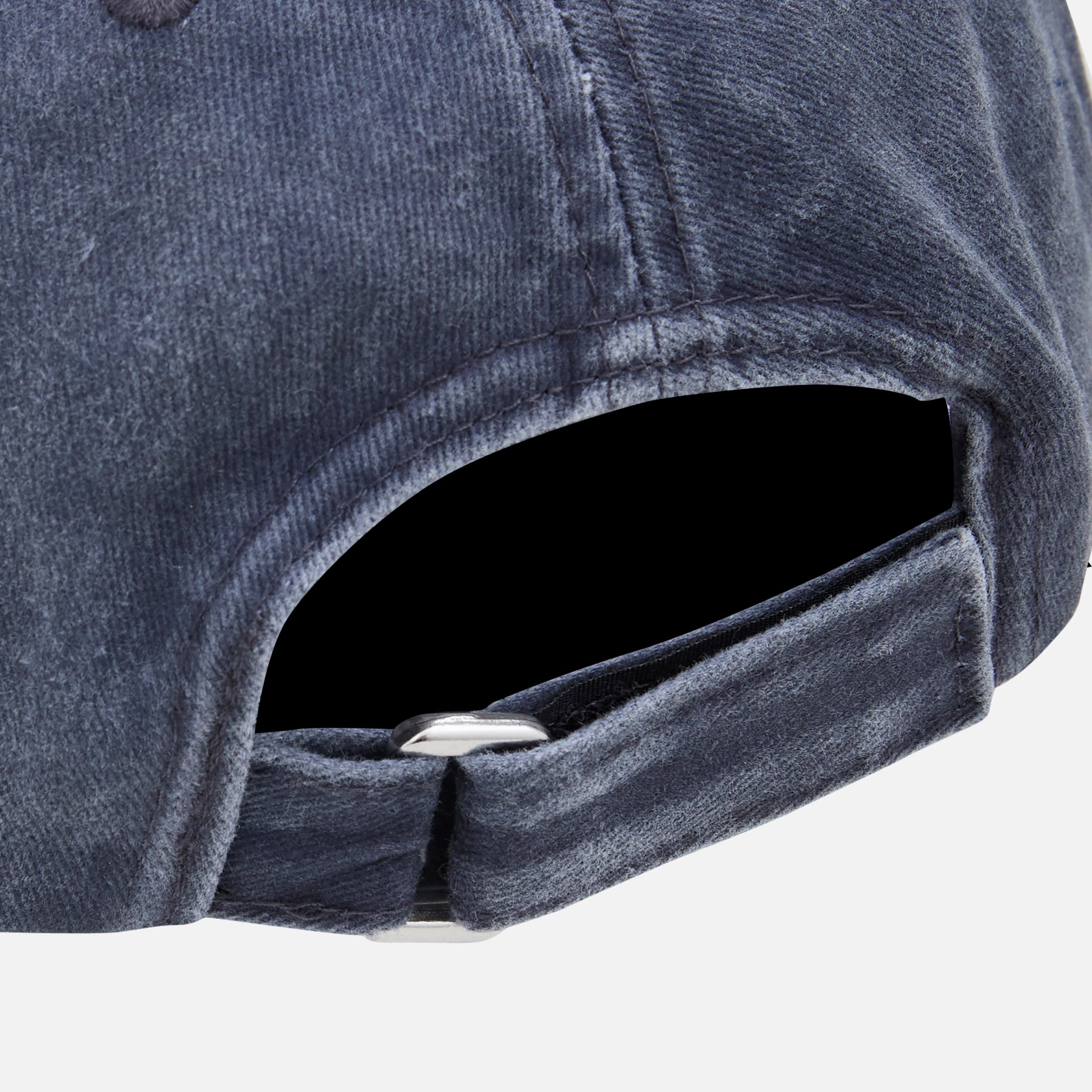 Monogram Baseball Cap Black